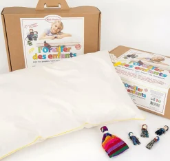 Oreillers|Oreillers>Camif MILLE OREILLERS Oreiller des enfants moelleux en laine vierge - 40 x 60 cm