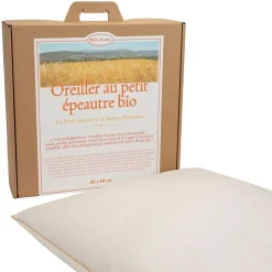 Oreillers|Oreillers>Camif MILLE OREILLERS Oreiller ferme petit épeautre biologique - 60 x 60 cm