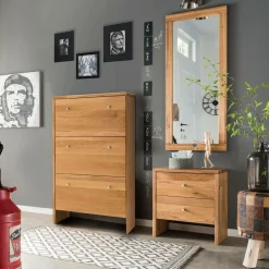 Miroirs>Camif Miroir en chêne massif Cyriel