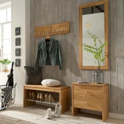 Miroirs></noscript>Camif Miroir en chêne massif Cyriel