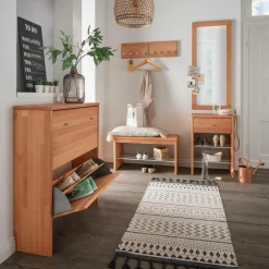 Miroirs>Camif Miroir en hêtre massif Cyriel