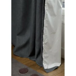 Rideaux Et Voilage|Rideaux Et Voilage>Camif MOONDREAM Doublure Thermique Réversible été / hiver 135 x 240 cm, argent