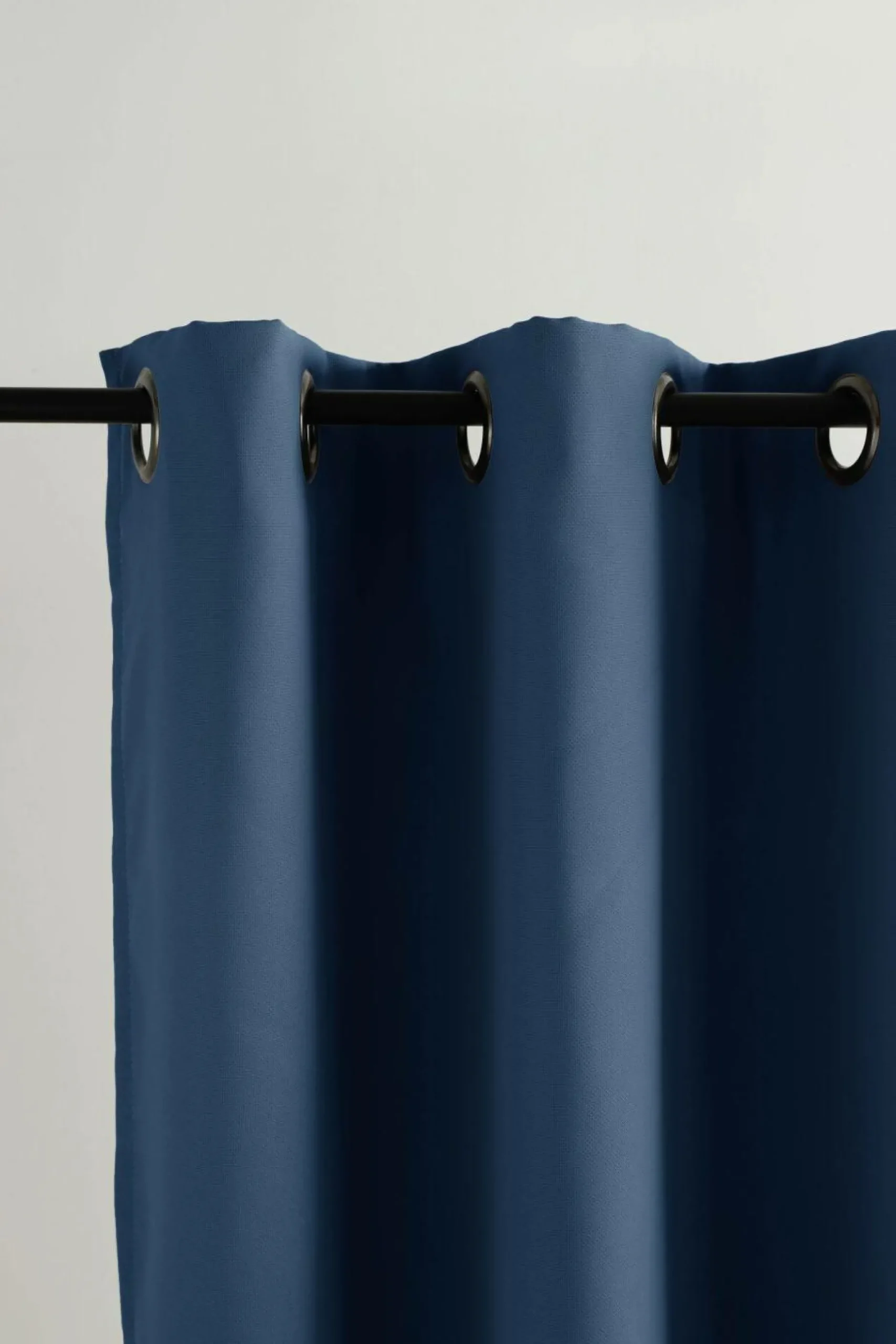 Rideaux Et Voilage|Rideaux Et Voilage>Camif MOONDREAM Rideau 3 en 1 phonique thermique occultant Marius - Bleu Ardoise