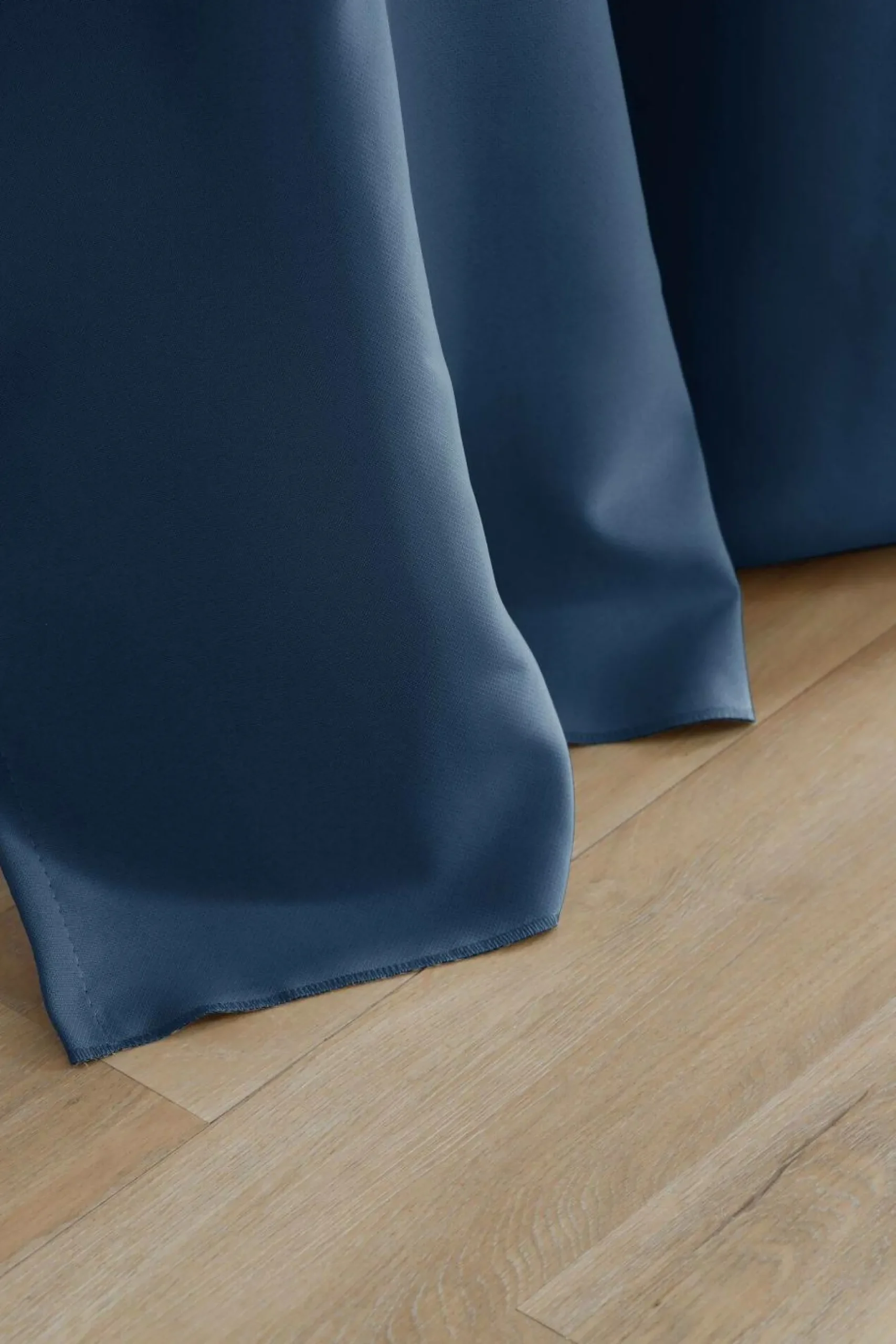 Rideaux Et Voilage|Rideaux Et Voilage>Camif MOONDREAM Rideau 3 en 1 phonique thermique occultant Marius - Bleu Ardoise