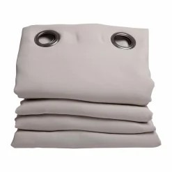 Rideaux Et Voilage|Rideaux Et Voilage>Camif MOONDREAM Rideau 3 en 1 phonique thermique occultant Marius - Galet