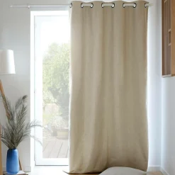 Rideaux Et Voilage|Rideaux Et Voilage>Camif MOONDREAM Rideau occultant Marin - Ficelle