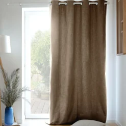 Rideaux Et Voilage|Rideaux Et Voilage>Camif MOONDREAM Rideau occultant Marin - Taupe