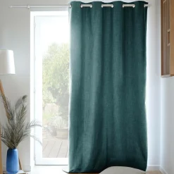 Rideaux Et Voilage|Rideaux Et Voilage>Camif MOONDREAM Rideau occultant Marin - Bleu