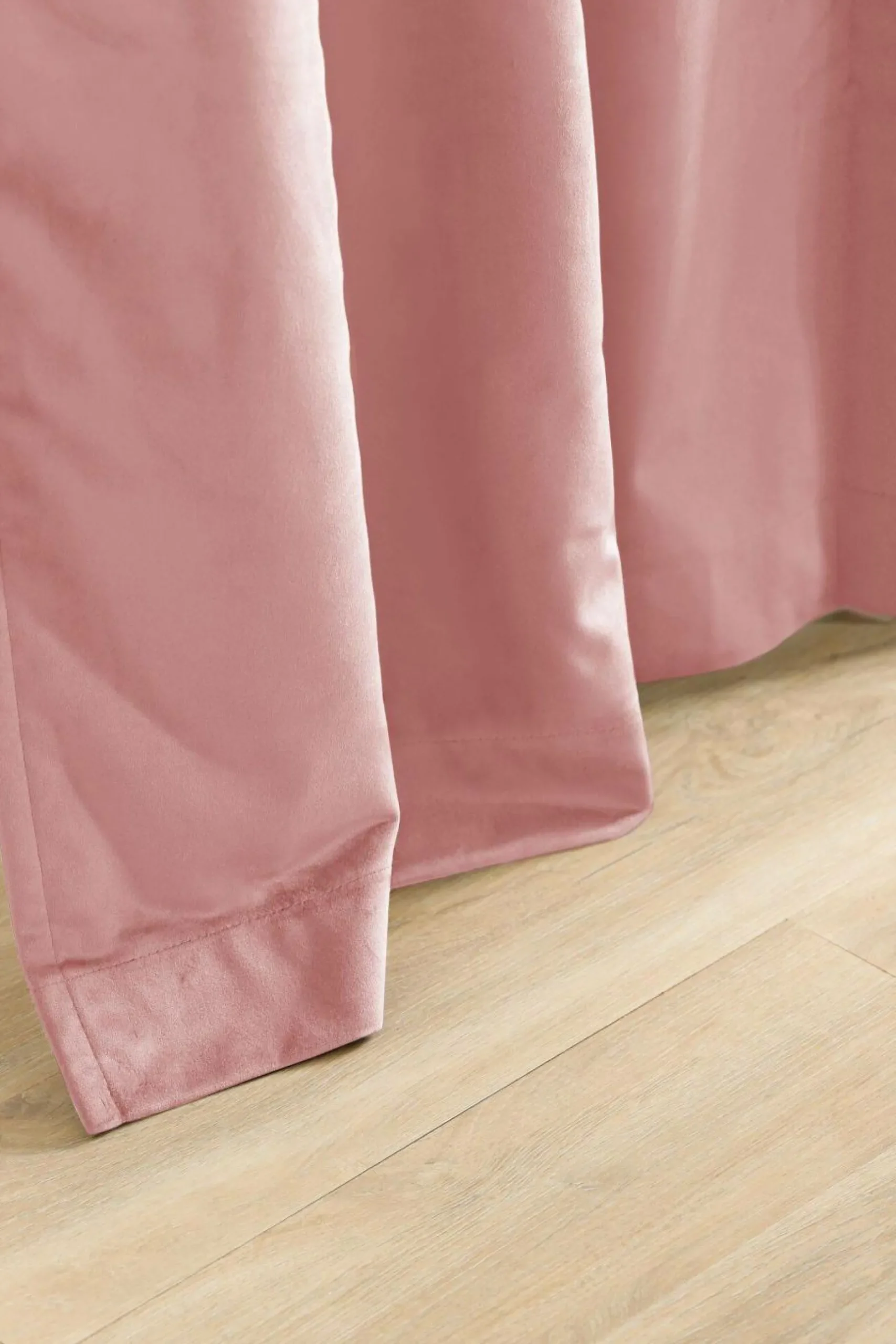 Rideaux Et Voilage|Rideaux Et Voilage>Camif MOONDREAM Rideau velours 3 en 1 phonique thermique occultant Marilou - Vieux rose