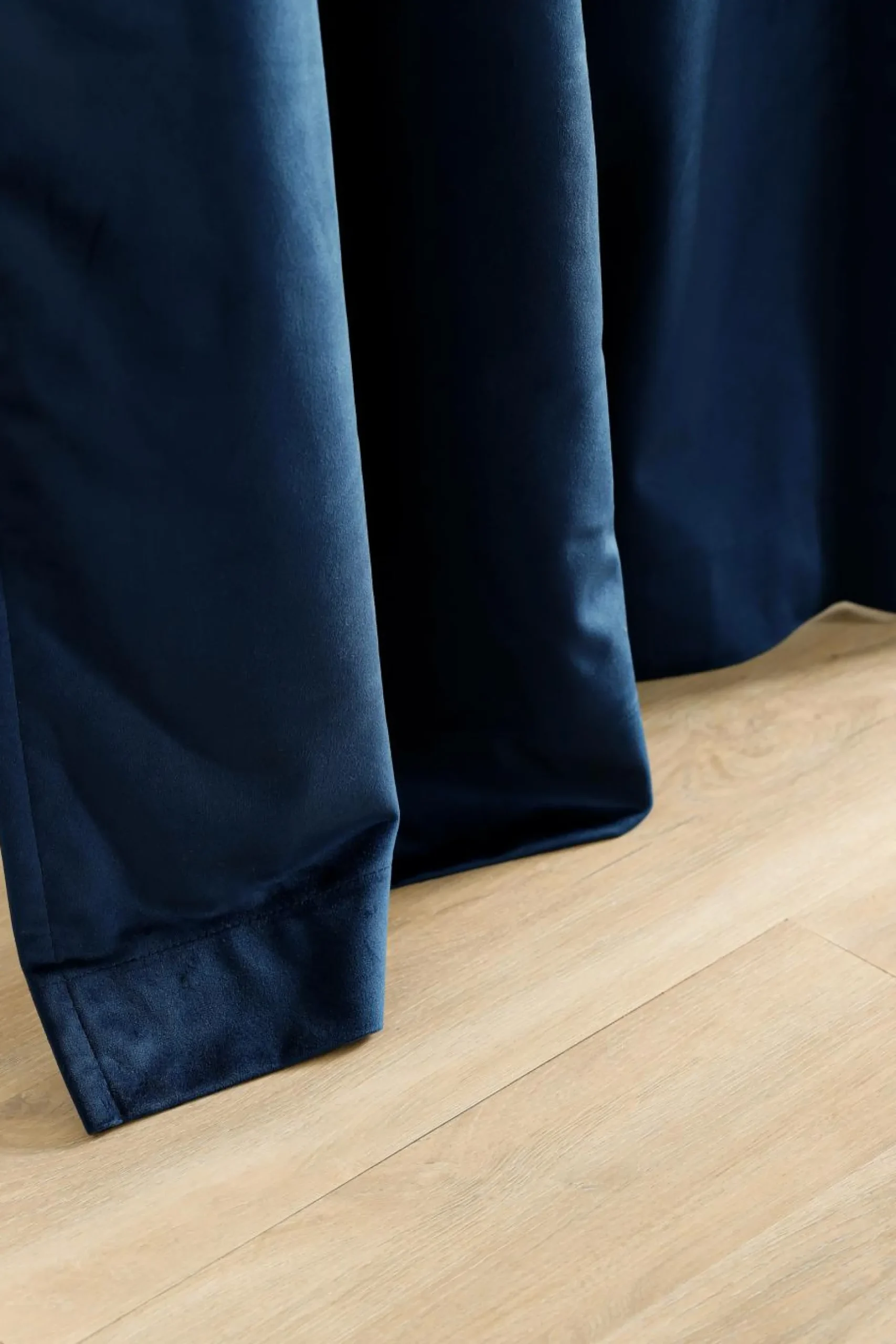 Rideaux Et Voilage|Rideaux Et Voilage>Camif MOONDREAM Rideau velours 3 en 1 phonique thermique occultant Marilou - Marine