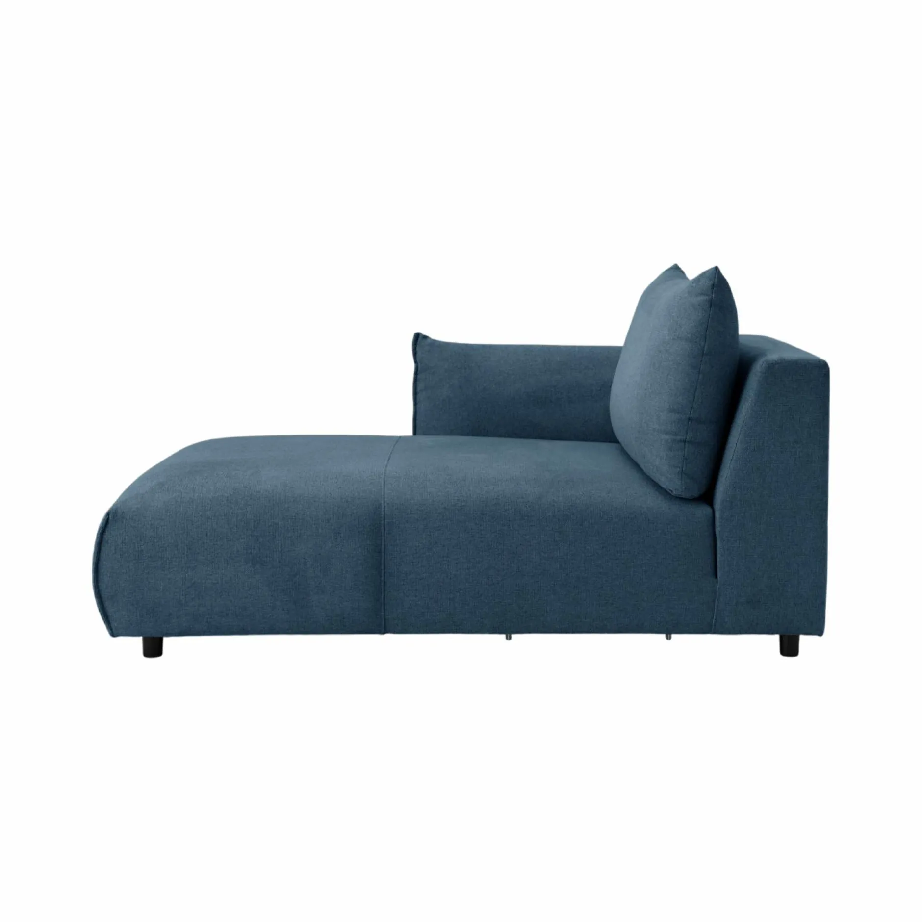 Canapés Modulables>Camif Méridienne pour canapé modulable tissu Solal - - Méridienne gauche Bleu