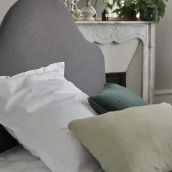 Oreillers|Oreillers></noscript>Camif Oreiller moelleux en duvet et percale biologique Carla - Moelleux - 65 x 65 cm