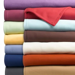 Couvertures>Camif OURSON Couverture maille polaire Thermotec - - 100 x 150 cm Ecru