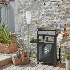 Lampadaires De Jardin|Lampes Nomades>Camif PARANOCTA Pied de Lampadaire - Vert Sauge