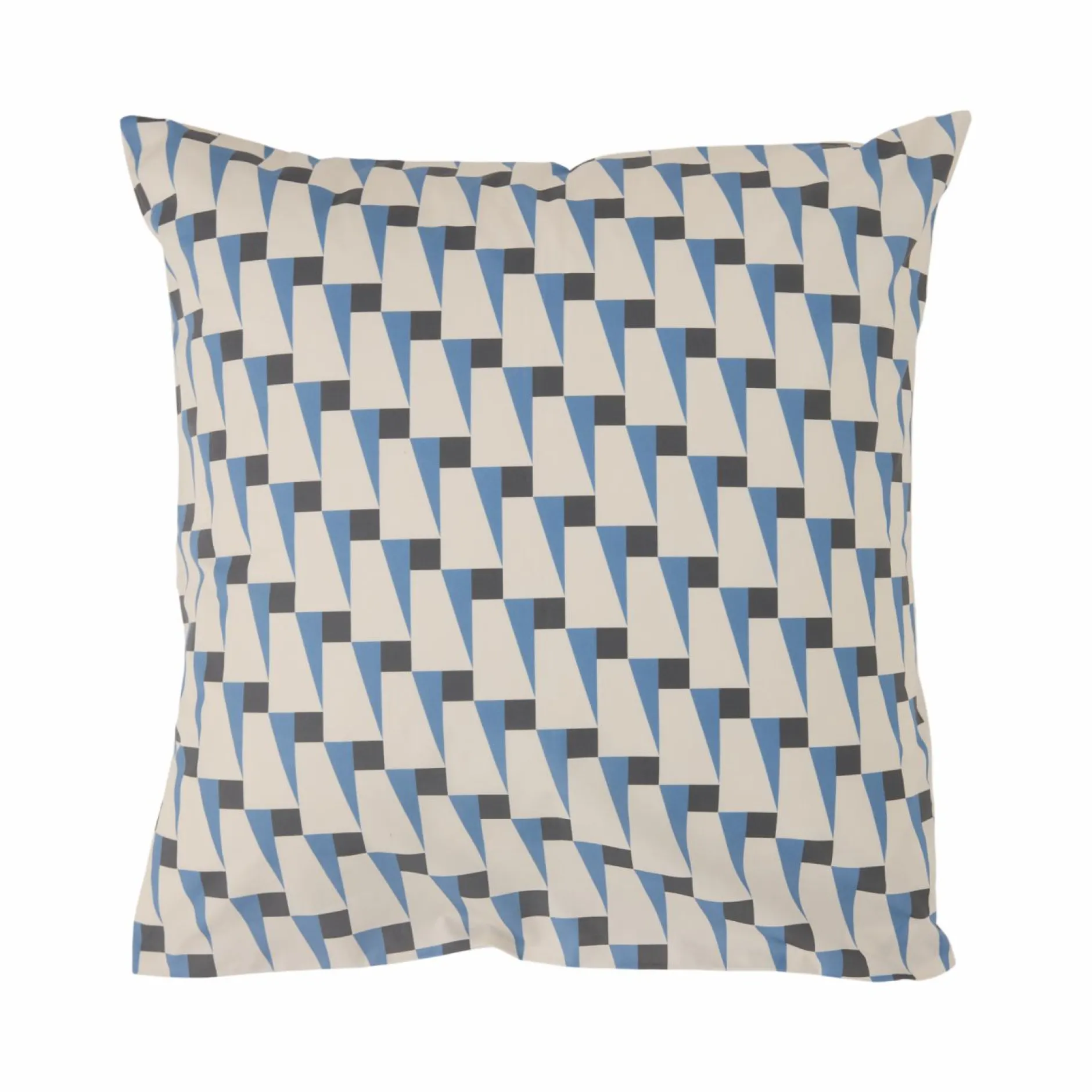 Housses De Couette|Parures De Lit>Camif Parure de lit coton bio Nautique Urbain - - 260 x 240 cm Bleu Gris