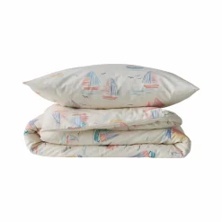 Parures De Lit Enfant>Camif Parure de lit coton Maman les p'tits bateaux - 140 x 200 cm