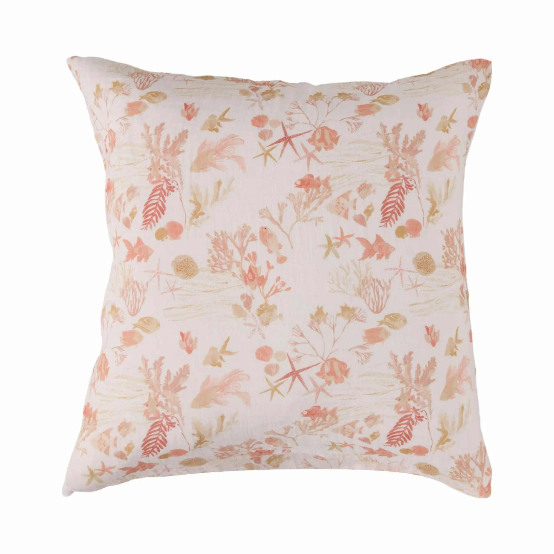 Parures De Lit Enfant>Camif Parure de lit enfant gaze de coton Chansons d'eaux douces - - 140 x 200 cm Rouge