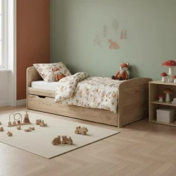 Parures De Lit Enfant>Camif Parure de lit enfant gaze de coton Promenons nous dans les bois - 140 x 200 cm