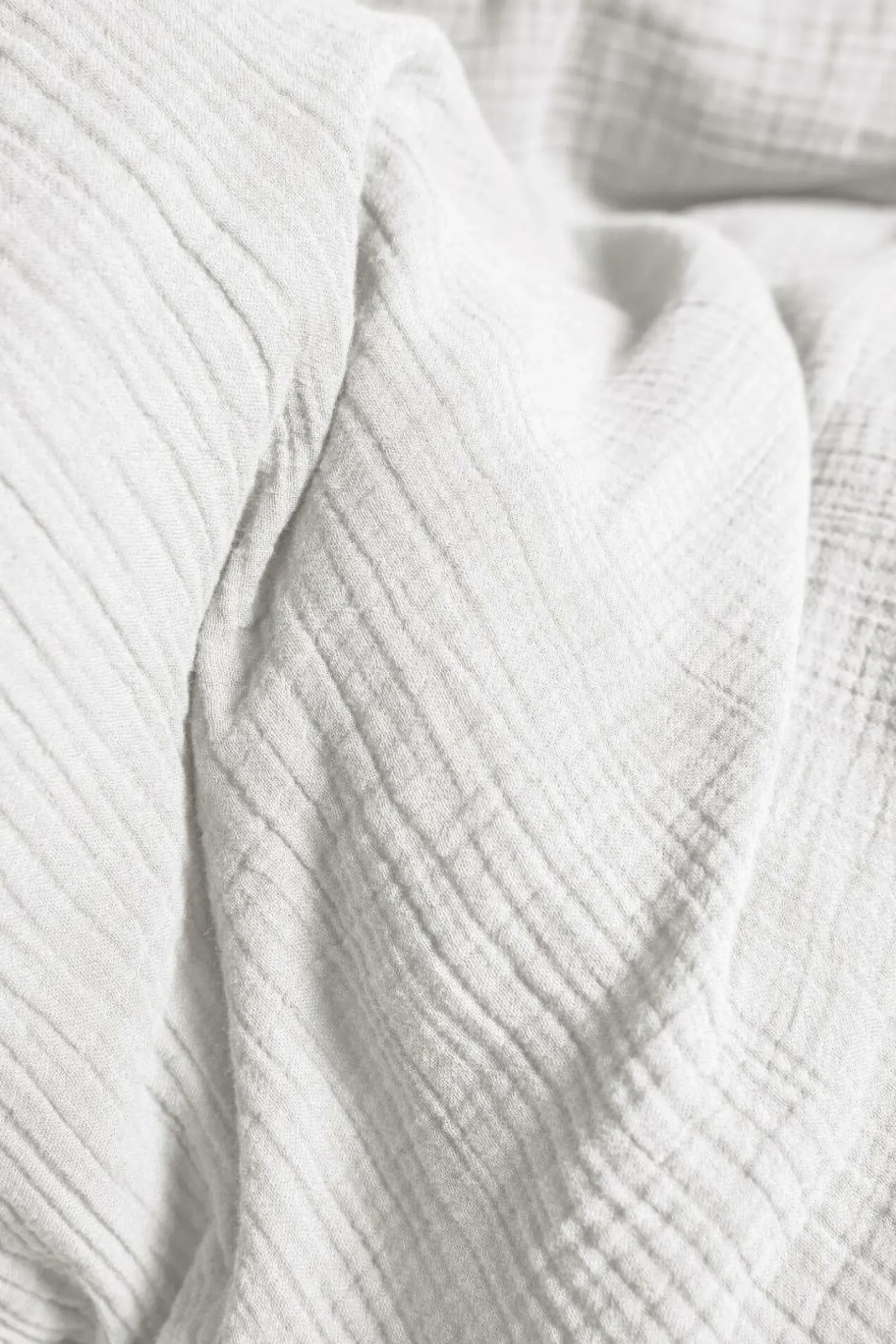 Parures De Lit Enfant>Camif Parure de lit enfant gaze de coton bio Lou - - 140 x 200 cm Blanc