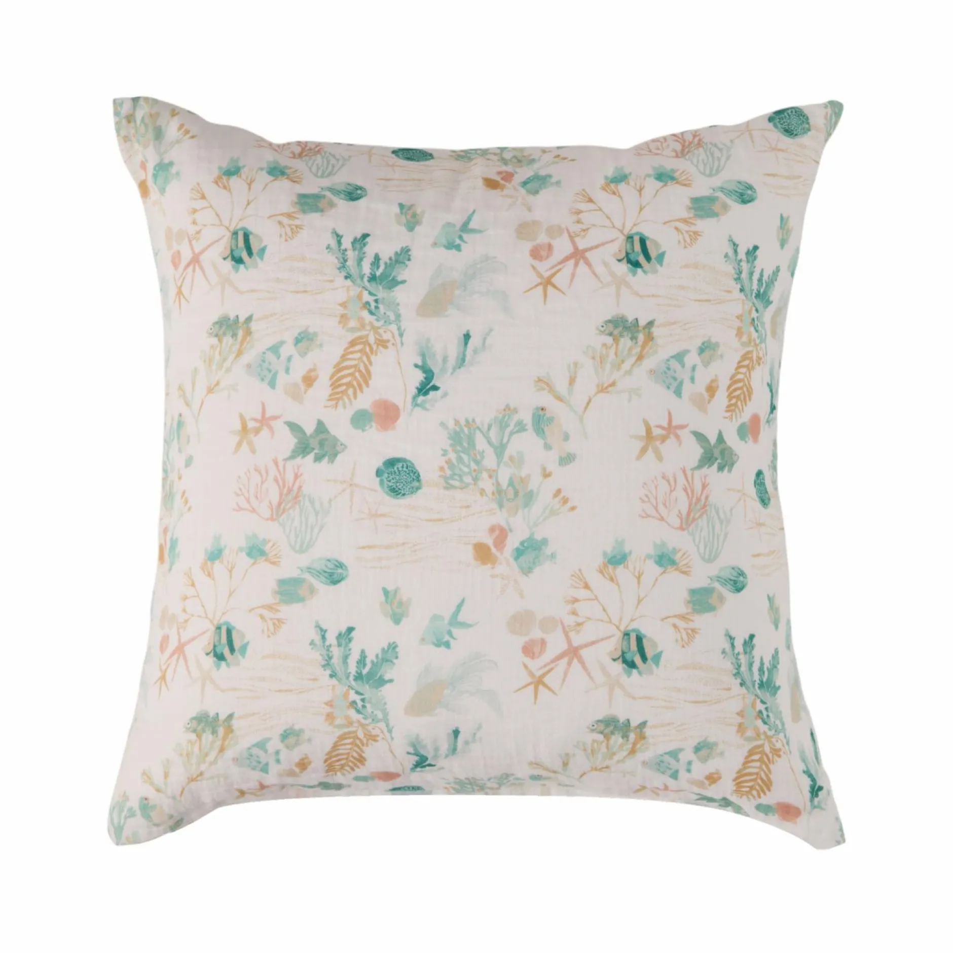 Parures De Lit Enfant>Camif Parure de lit enfant gaze de coton Chansons d'eaux douces - - 140 x 200 cm Bleu