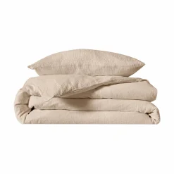 Parures De Lit Enfant></noscript>Camif Parure de lit enfant gaze de coton bio Lou - - 140 x 200 cm Beige