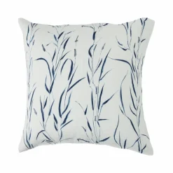 Housses De Couette|Parures De Lit>Camif Parure de lit gaze de coton Vulpin - - 240 x 220 cm Ecru/Bleu