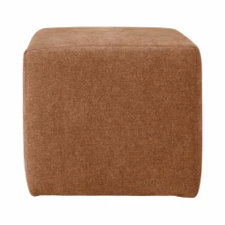 Repose-Pieds>Camif Petit pouf tissu Opus - Tomette