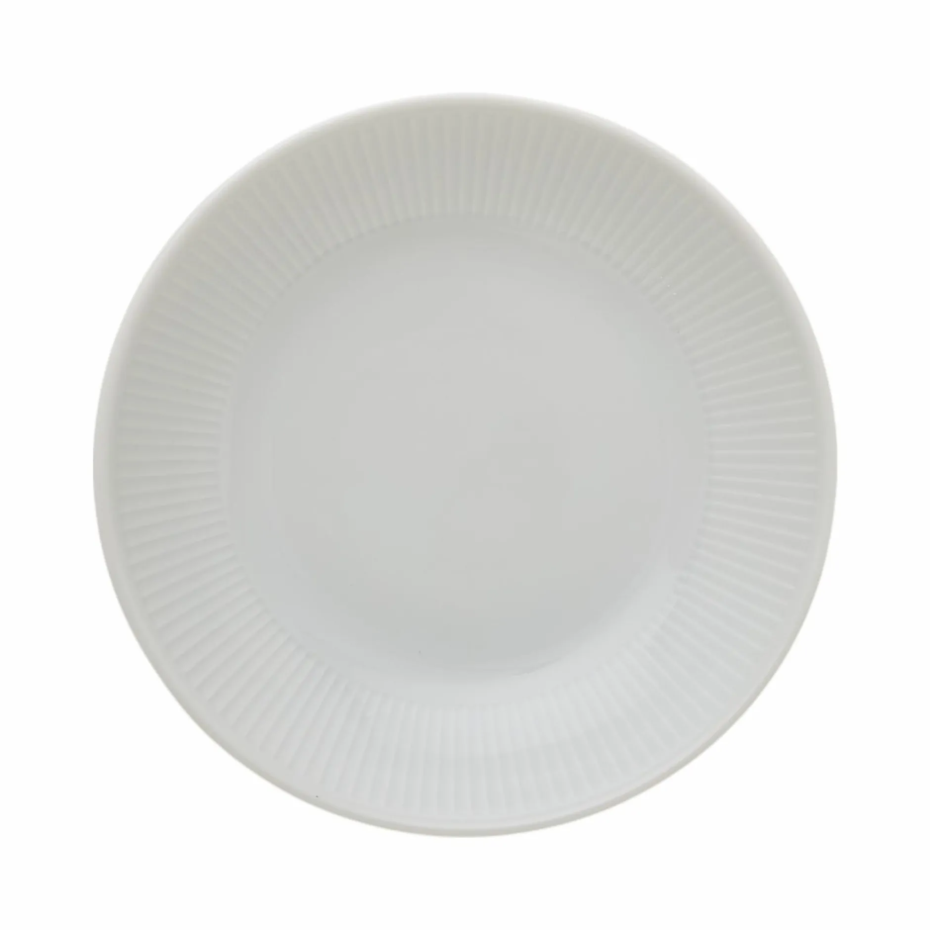 Assiettes|Assiettes>Camif PILLIVUYT Lot de 6 Assiettes creuses Plissé