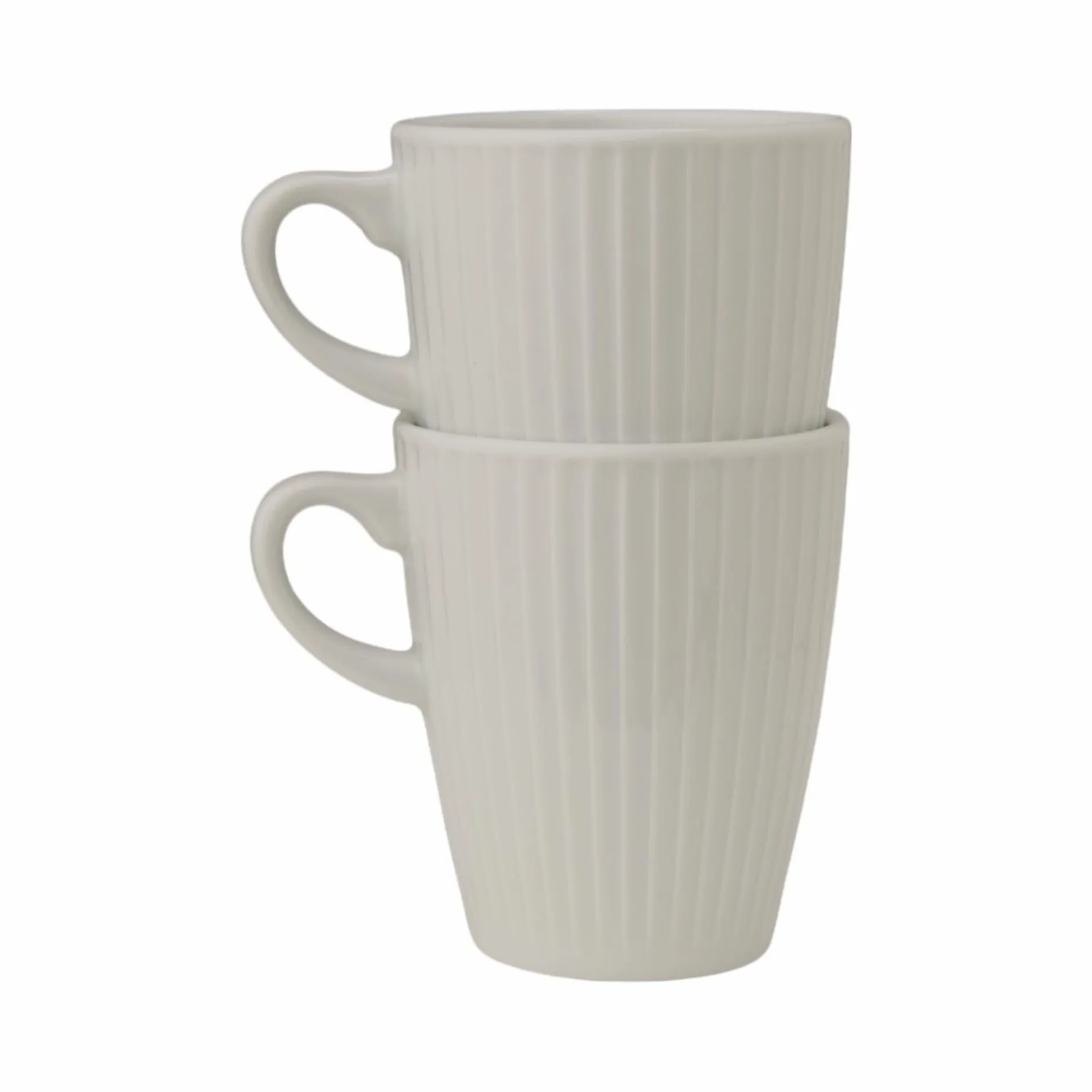 Tasses|Tasses>Camif PILLIVUYT Lot de 2 Mugs Plissé
