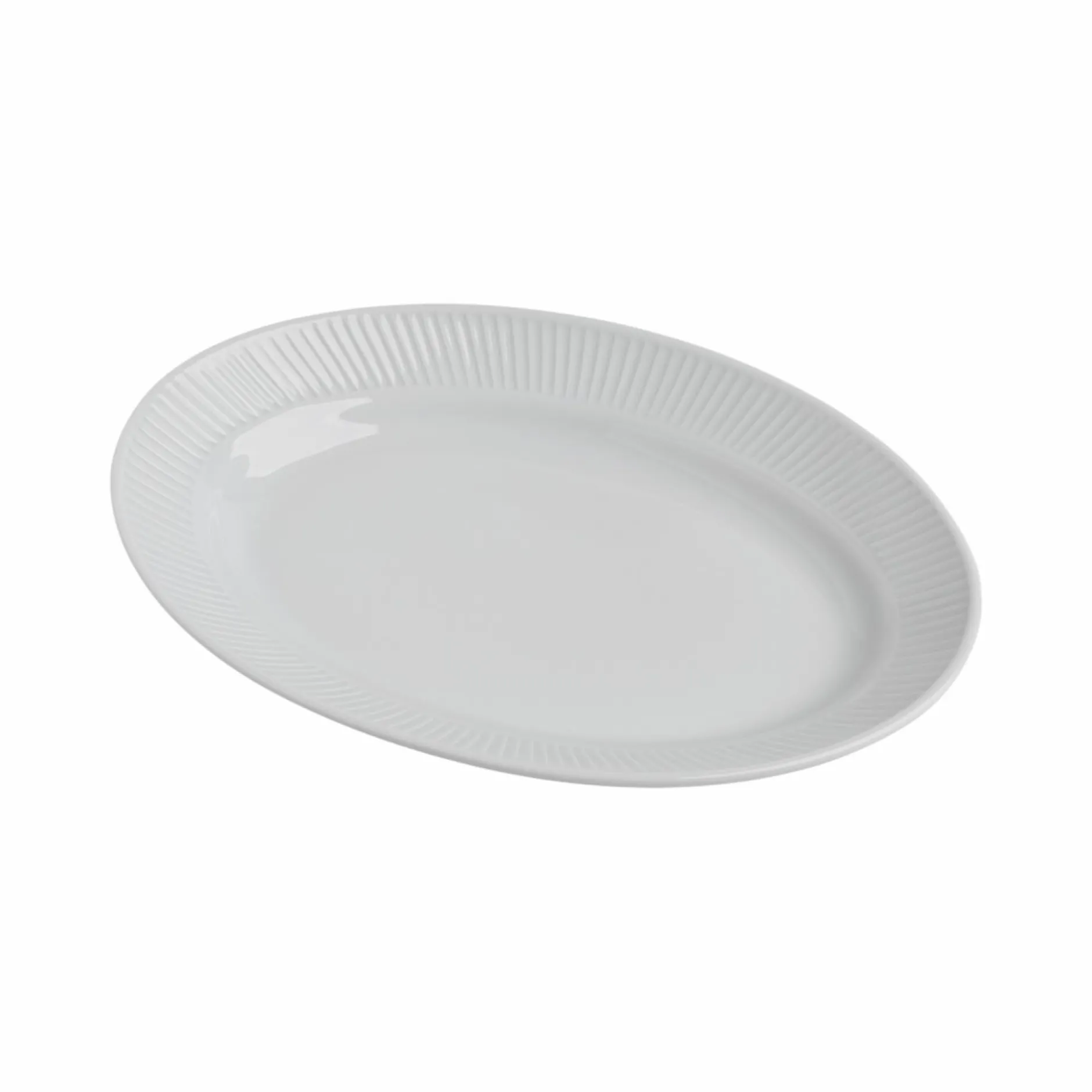 Plats De Service>Camif PILLIVUYT Plat ovale Plissé