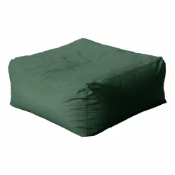 Poufs, Poires Et Coussins De Sol|Poufs, Poires Et Coussins De Sol>Camif Pouf d'Extérieur Recyclé Heva - Vert Fougère