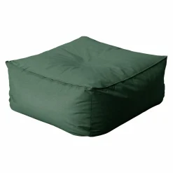 Poufs, Poires Et Coussins De Sol|Poufs, Poires Et Coussins De Sol></noscript>Camif Pouf d'Extérieur Recyclé Heva - Vert Fougère