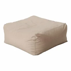 Coussins Palettes Et Poufs|Poufs, Poires Et Coussins De Sol>Camif Pouf d'Extérieur Recyclé Heva - Sable