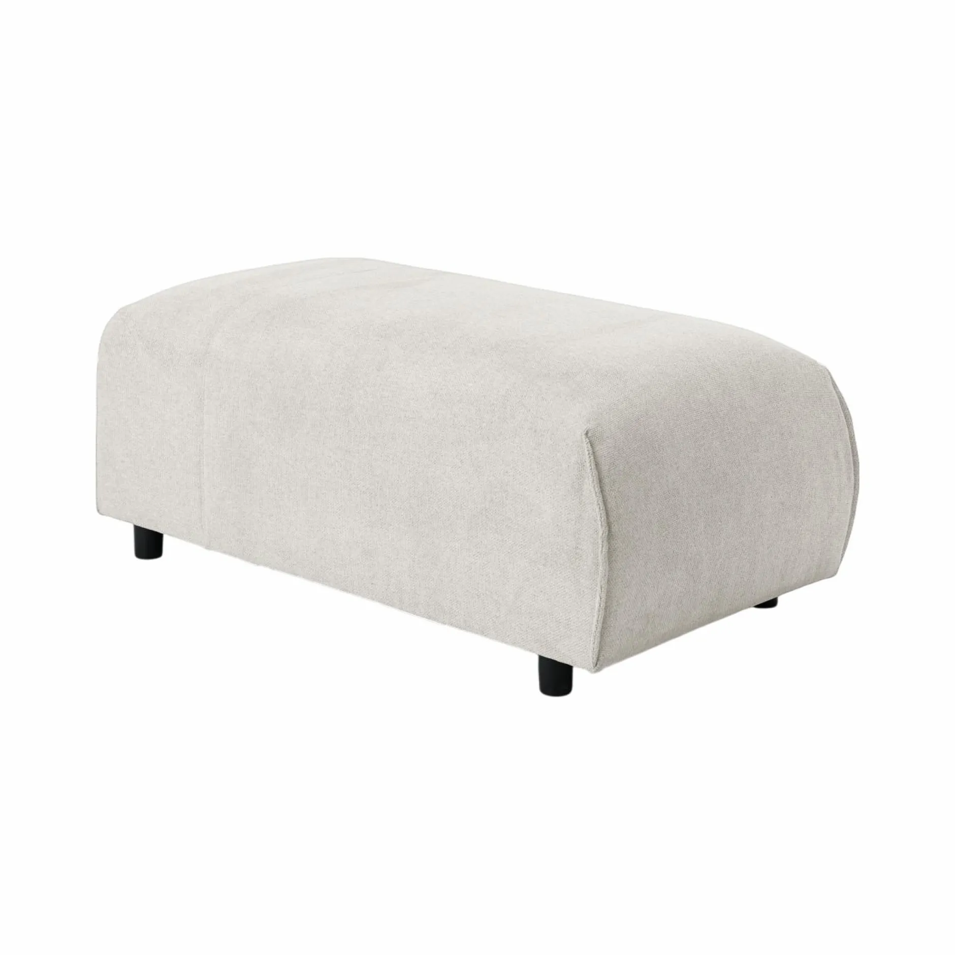 Canapés Modulables>Camif Pouf pour canapé modulable tissu Solal - Beige