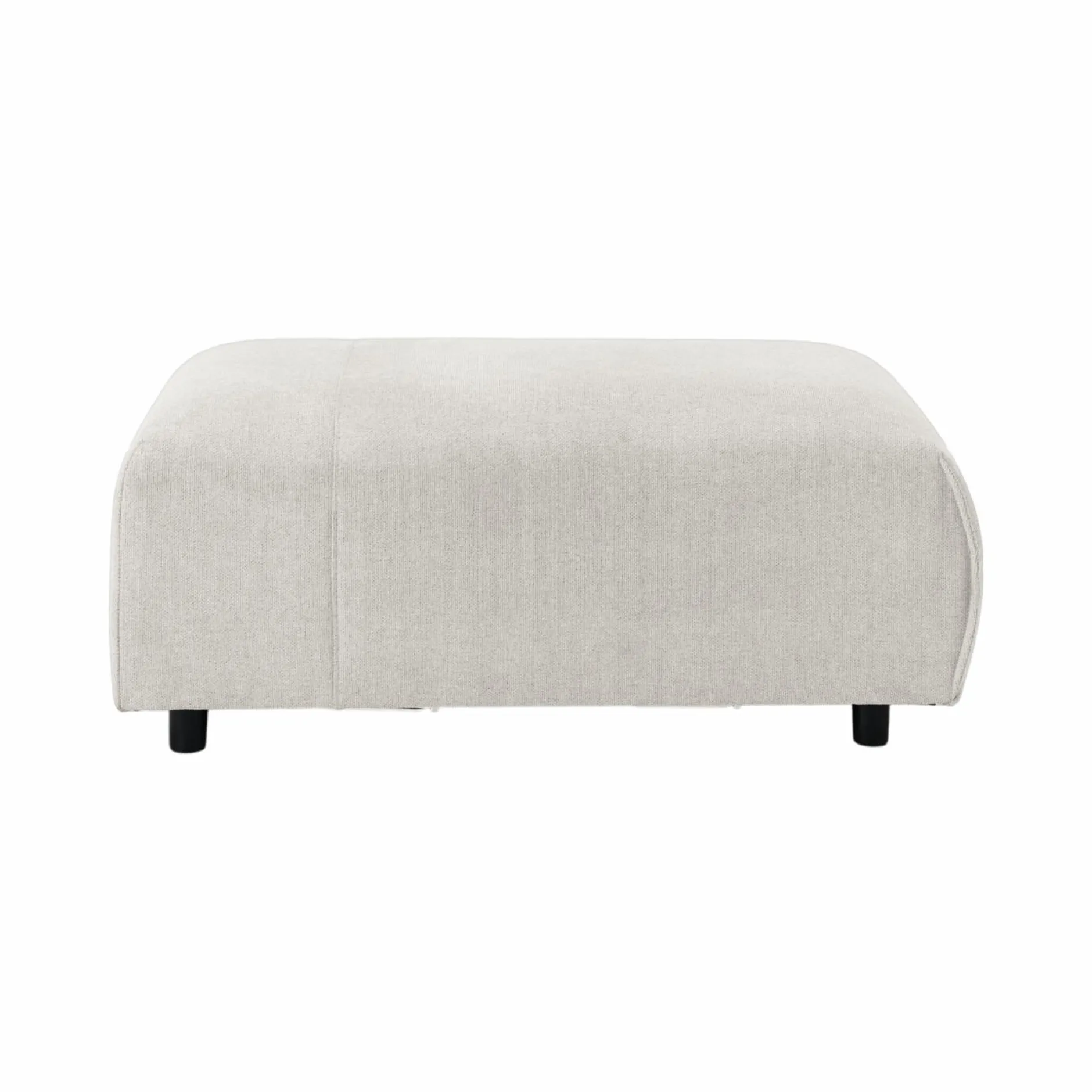 Canapés Modulables>Camif Pouf pour canapé modulable tissu Solal - Beige