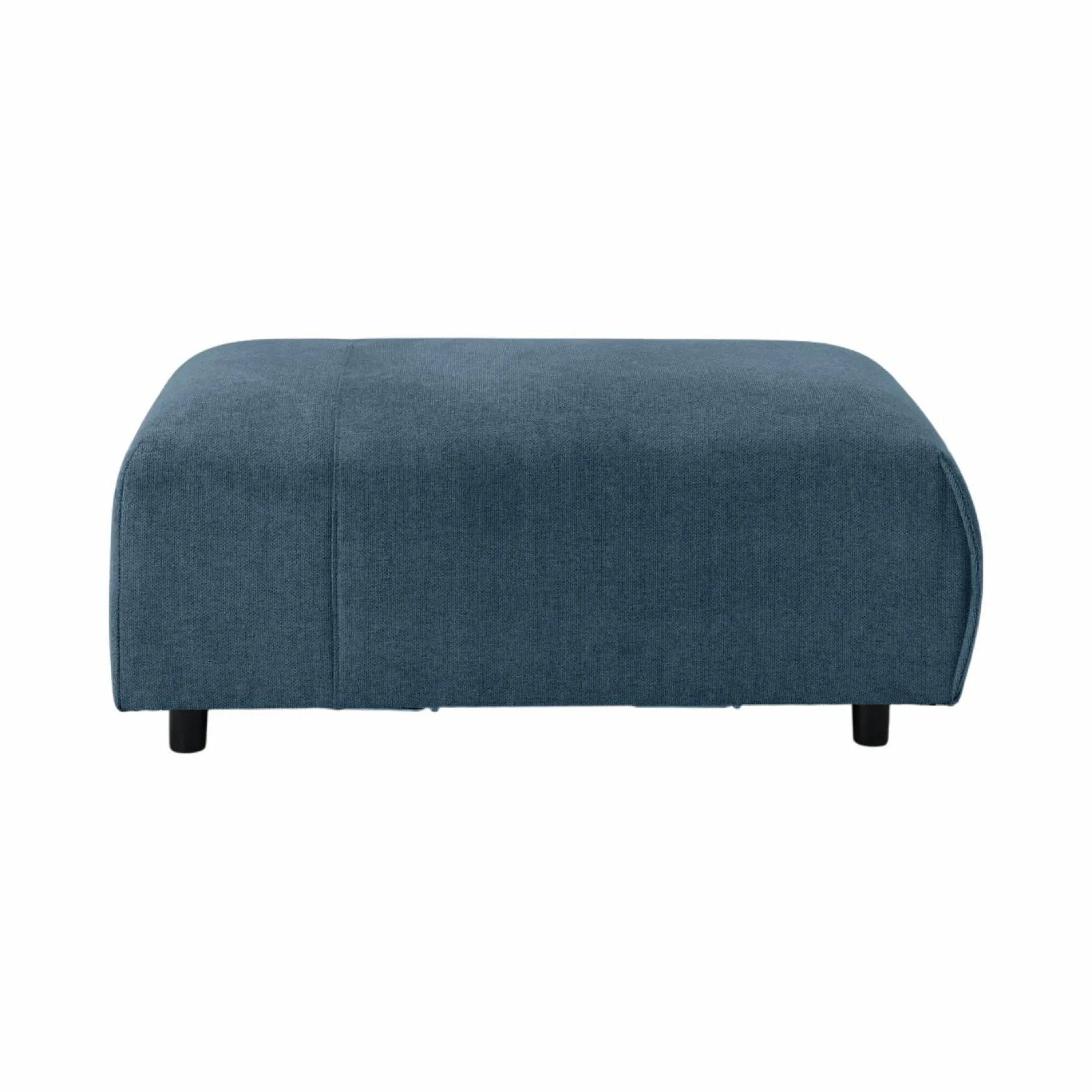 Canapés Modulables>Camif Pouf pour canapé modulable tissu Solal - Bleu
