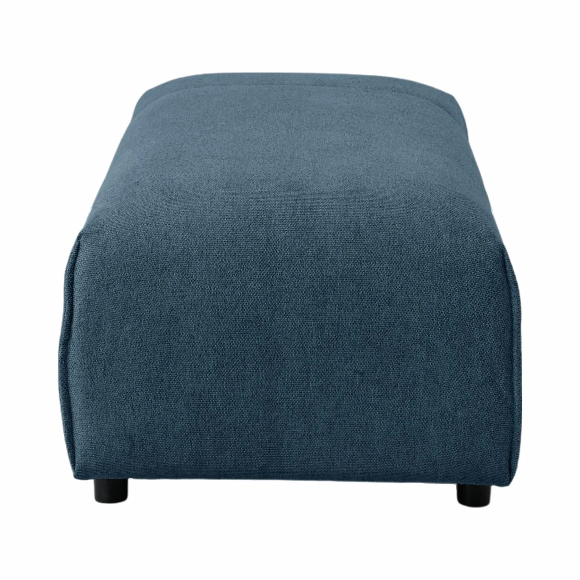 Canapés Modulables>Camif Pouf pour canapé modulable tissu Solal - Bleu
