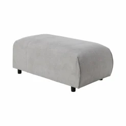 Canapés Modulables>Camif Pouf pour canapé modulable tissu Solal - Gris