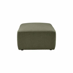 Canapés Modulables></noscript>Camif Pouf pour canapé modulable tissu Pixel - Vert Mousse