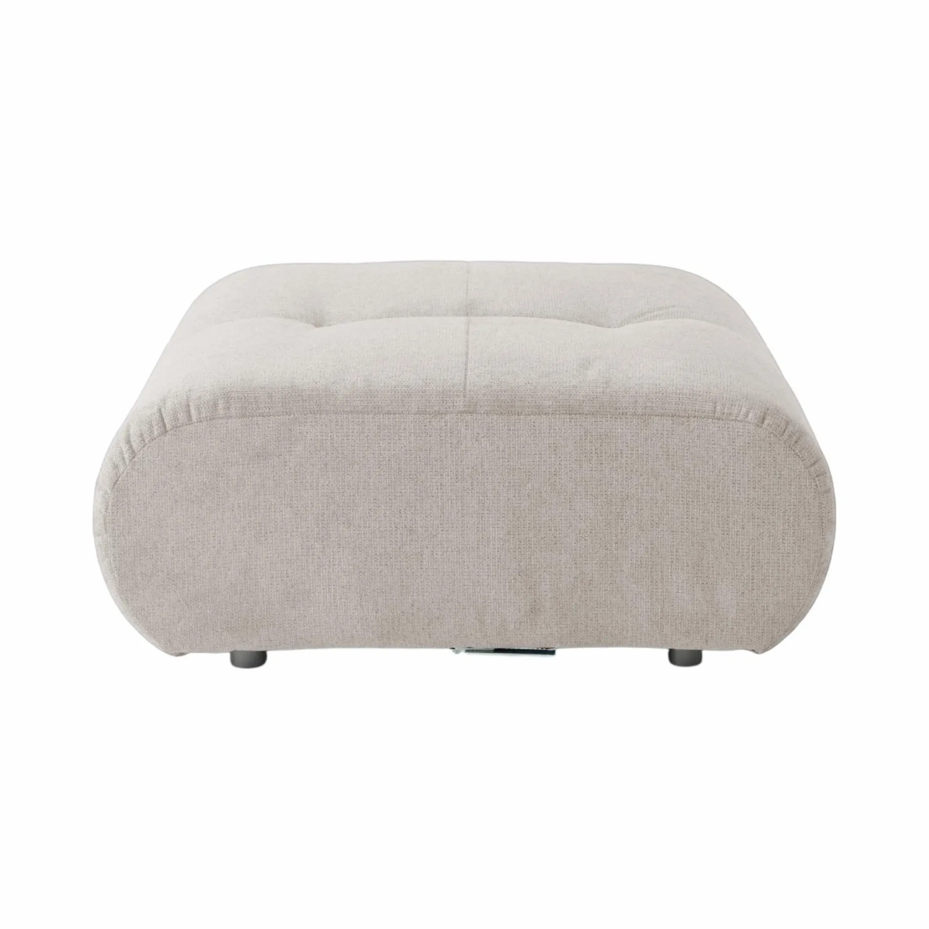 Canapés Modulables>Camif Pouf pour canapé modulable tissu Benny - Naturel