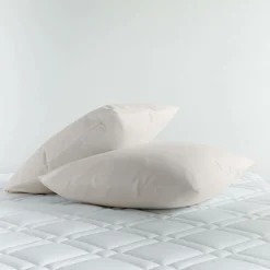 Protèges Oreillers|Protèges Oreillers>Camif Protège oreiller molleton imperméable coton bio Issac - 50 x 70 cm