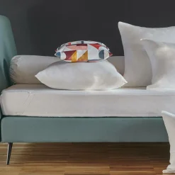 Protèges Oreillers|Protèges Oreillers>Camif Protège traversin molleton coton bio Mona - Largeur 90 cm