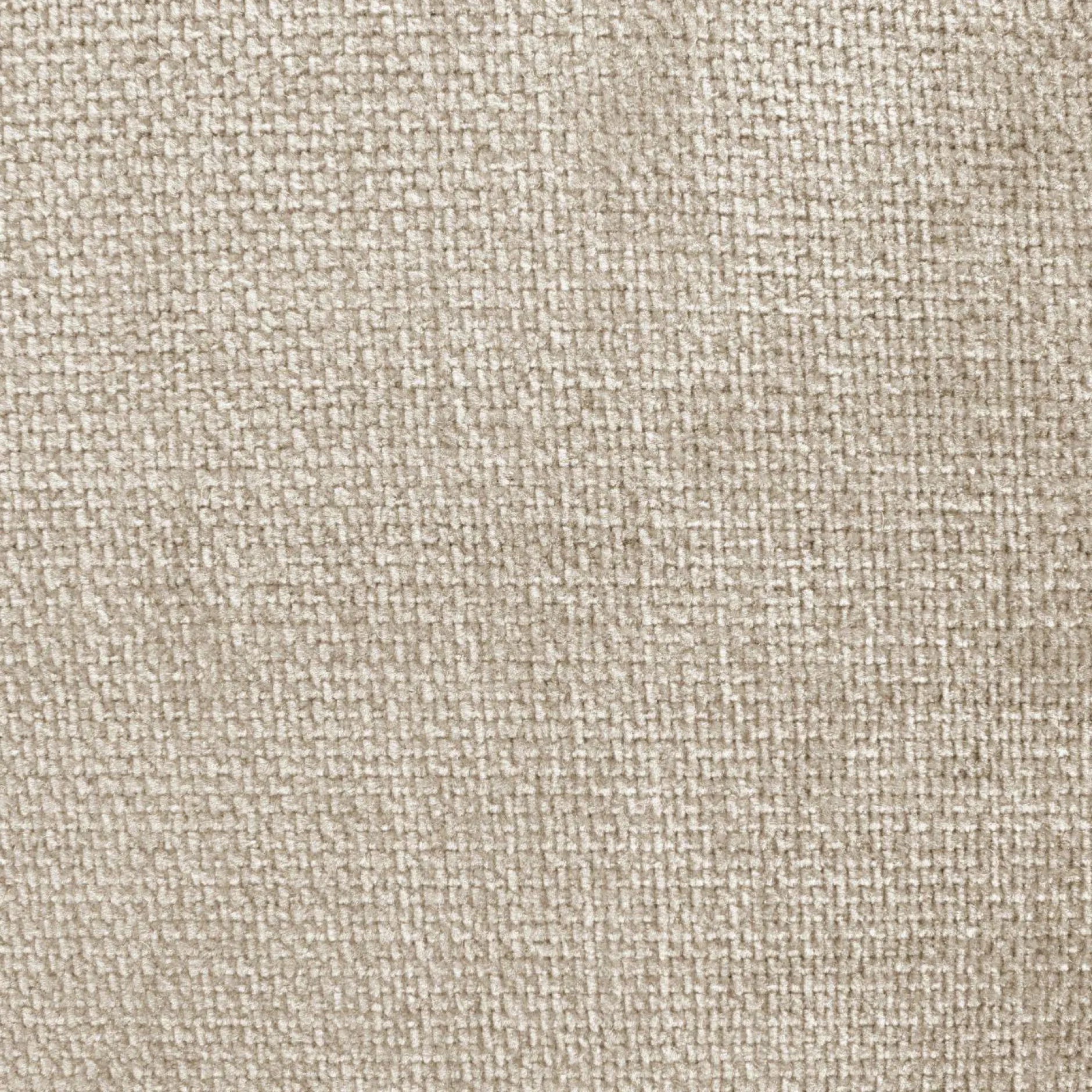 Repose-Pieds>Camif Repose-pieds tissu chenillé Portimo - Ecru