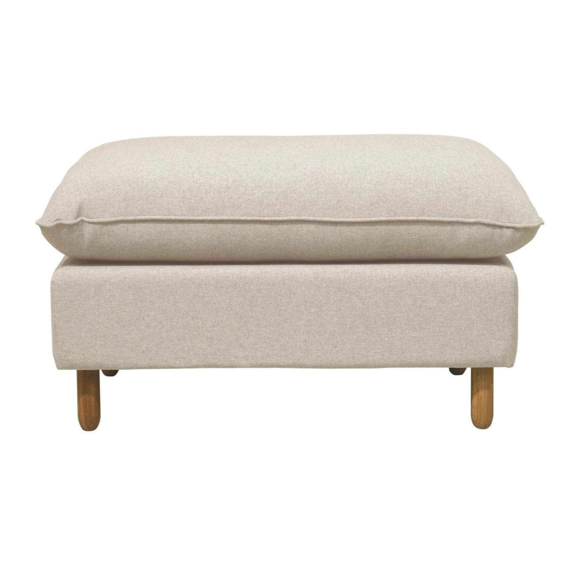 Repose-Pieds>Camif Repose-pieds tissu Portimo - Lin