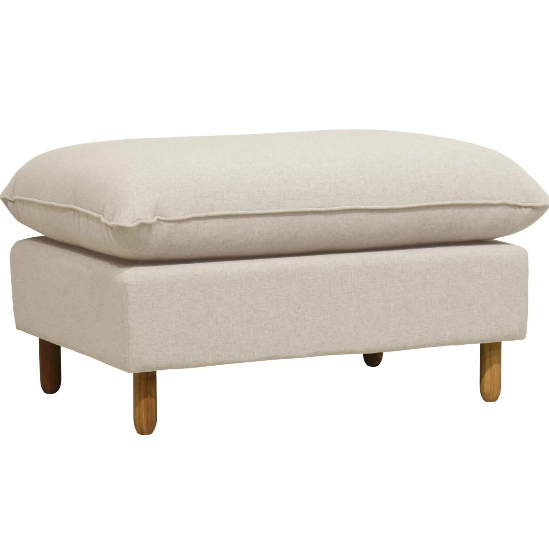 Repose-Pieds>Camif Repose-pieds tissu Portimo - Lin