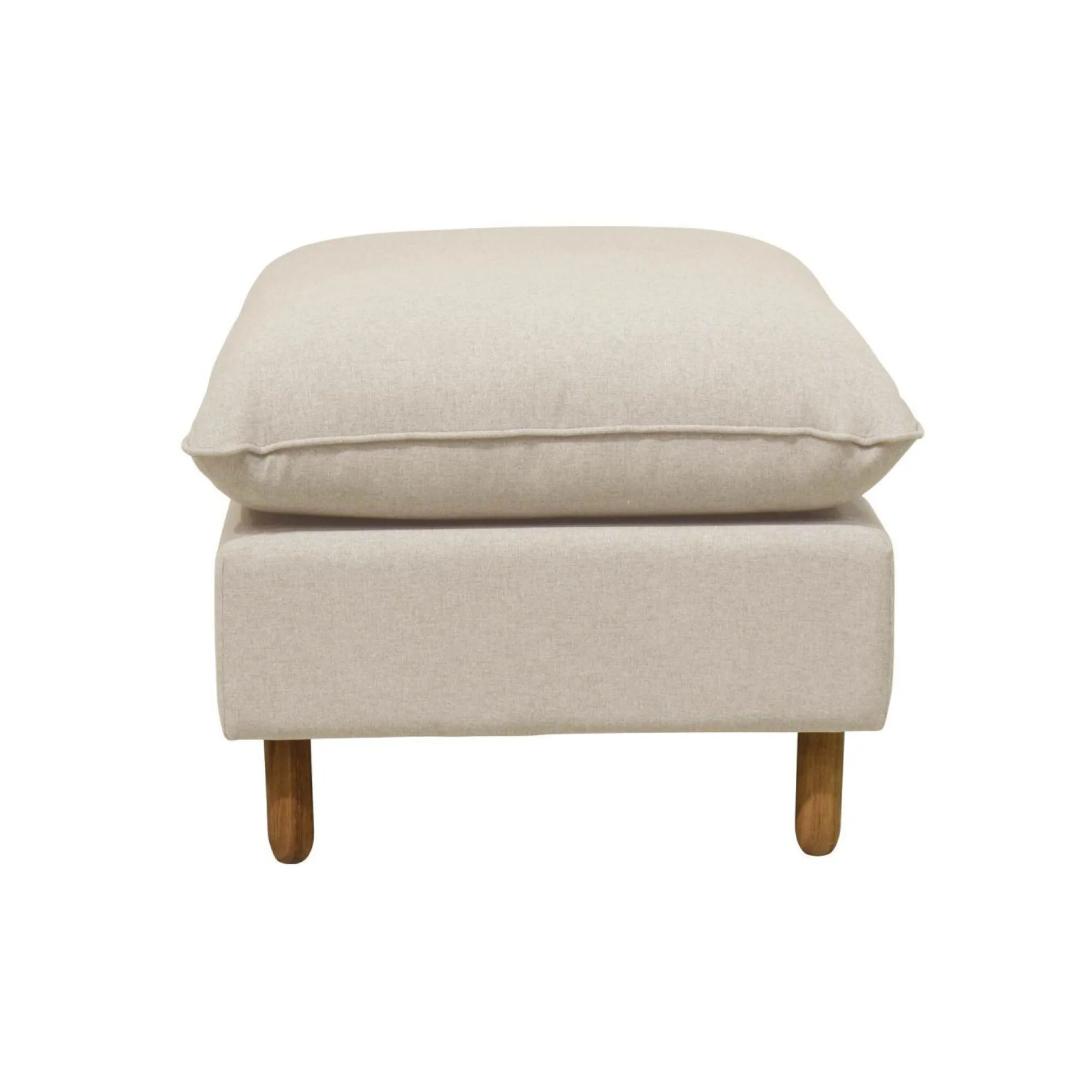 Repose-Pieds>Camif Repose-pieds tissu Portimo - Lin