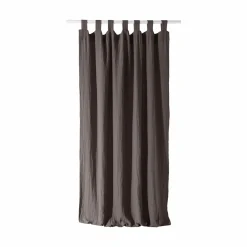 Rideaux Et Voilage|Rideaux Et Voilage>Camif Rideau à pattes gaze de coton Cybelle - Taupe