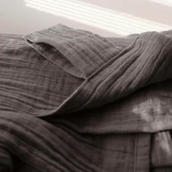 Rideaux Et Voilage|Rideaux Et Voilage></noscript>Camif Rideau à pattes gaze de coton Cybelle - Taupe