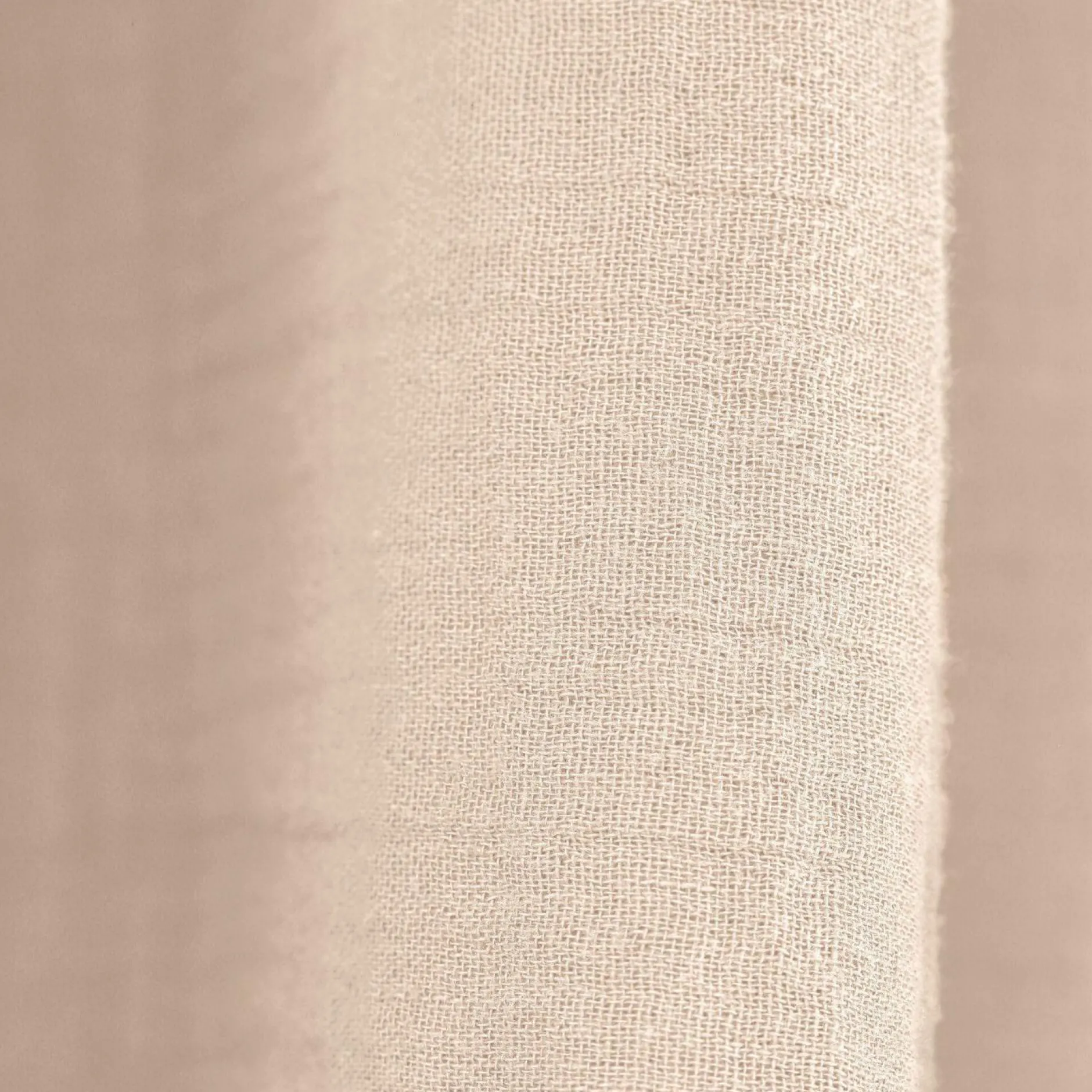 Rideaux Et Voilage|Rideaux Et Voilage>Camif Rideau à pattes gaze de coton Cybelle - Naturel