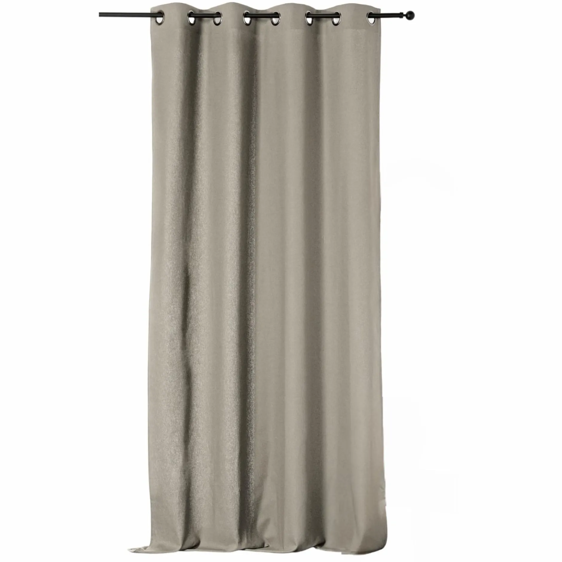 Rideaux Et Voilage|Rideaux Et Voilage>Camif Rideau coton lin Loïs - - 135 x 260 cm Beige